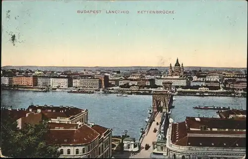 Budapest Kettenbruecke Kat. Budapest