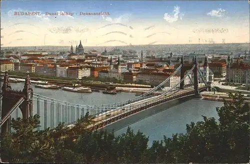 Budapest Donausicht Kat. Budapest