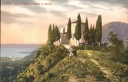 Lago di Garda Chiesa di Gaino