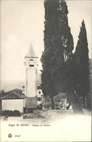 Lago di Garda Chiesa di Gaina