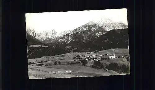 Telfes Stubai Panorama Kat. Telfes im Stubai