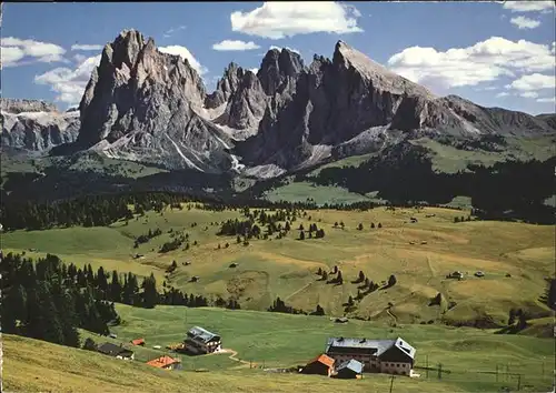 Sassolungo Schlergebiet Dolomiten