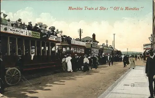 Mumbles Mumbles Train at Slip Kat. Swansea