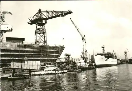 Stettin Stocznia Szczecinska Containerschiff Kat. Szczecin