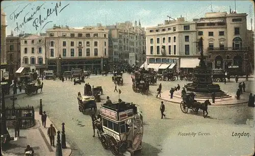 London Piccadilly Circus Kat. City of London