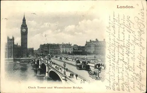 London Clock Tower Kat. City of London