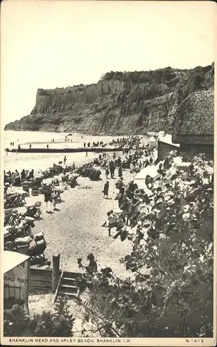 Shanklin Apley Beach Kat. Isle of Wight