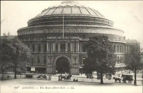 London Royal Albert Hall Kat. City of London