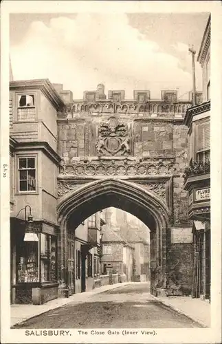 Salisbury Cross Gate Kat. Salisbury