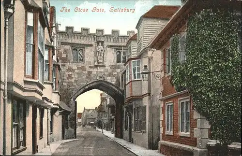 Salisbury Close Gate Kat. Salisbury
