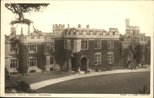 Warwick Castle Front Entrance