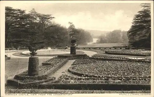 Warwick Castle Gardens