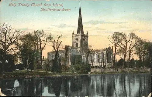 Stratford-on-Avon Holy Trinity chiurch Kat. Stratford-on-Avon