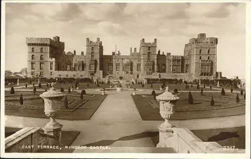 wz05662 Windsor Castle East Terrace Kategorie. United Kingdom Alte Ansichtskarten