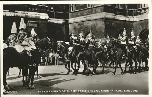 London Guard Changing
Horse Guards Kat. City of London