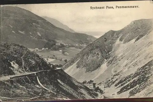Llandudno Wales Sychnant Pass / Conwy /