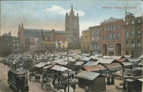 Norwich Market Place Kat. Norwich