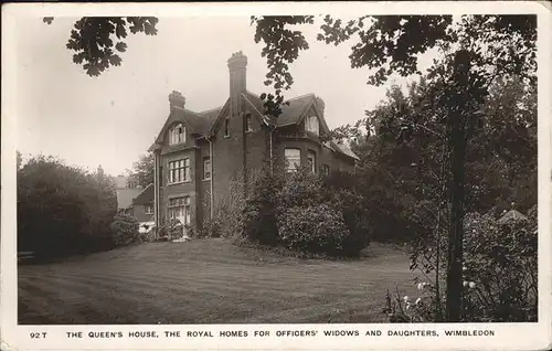 Wimbledon Park Queen`s House
Royal Homes for Officer`s widows Kat. Merton