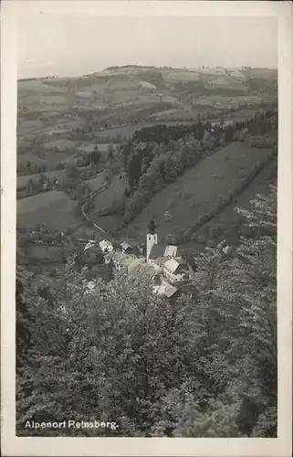 Reinsberg Niederoesterreich Panorama Kat. Reinsberg