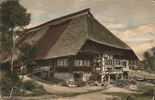  Schwarzwald Gutach
aeltestes Haus