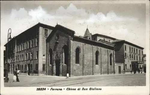 Ferrara Chiesa di San Giuliano Kat. Ferrara