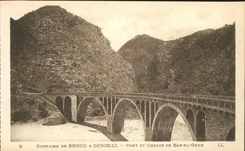 Bougie Pont Gorges de Dar el Oued