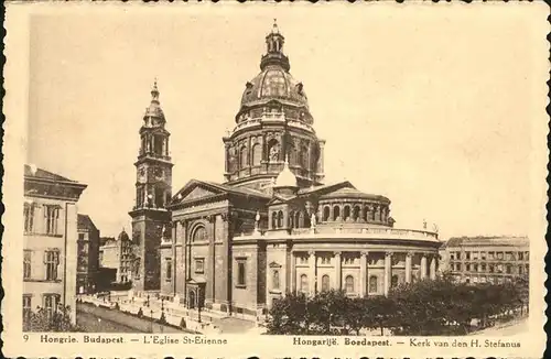 Budapest Eglise St Etienne Kat. Budapest