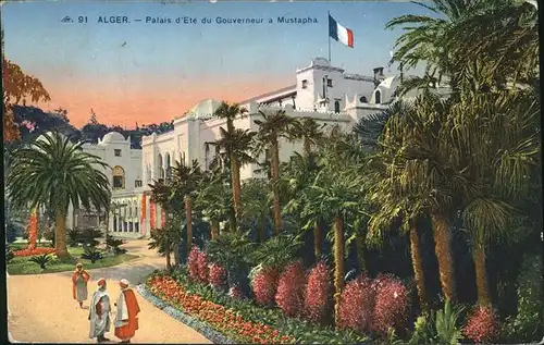 Alger Algerien Palais Ete Gouverneur Mustapha / Algier Algerien /
