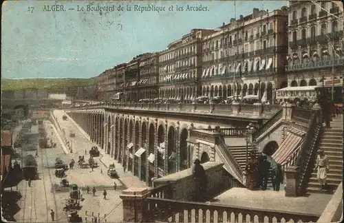 Alger Algerien Boulevard de la Republique  / Algier Algerien /