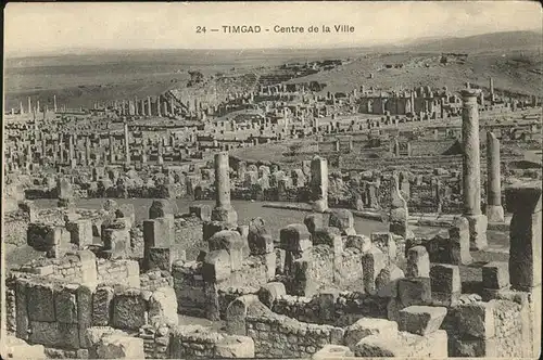 Timgad Centre de la Ville