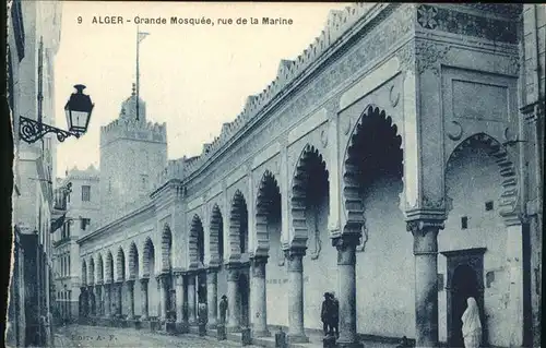 Alger Algerien Grande Mosquee Rue de la Marine / Algier Algerien /