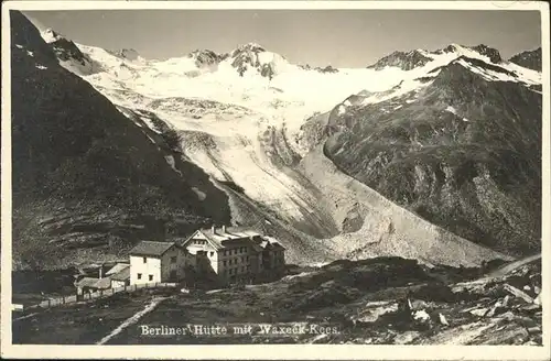 Berlinerhuette Waxeck Kees Kat. Mayrhofen