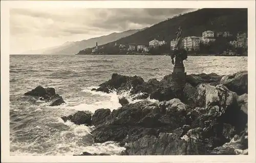 Abbazia Istrien Madonna del mare / Seebad Kvarner Bucht /Primorje Gorski kotar