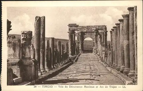 Timgad Decumanus Maximus 