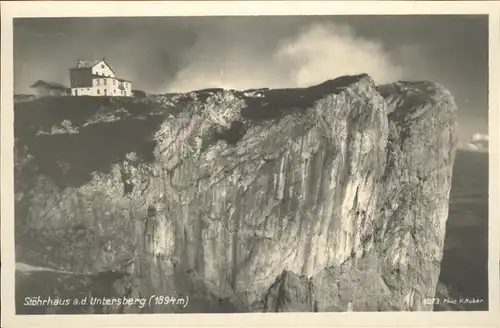 Untersberg Stoehrhaus Kat. Salzburg