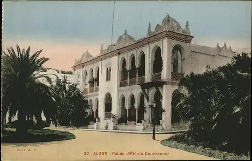 Alger Algerien Palais Ete Gouverneur / Algier Algerien /