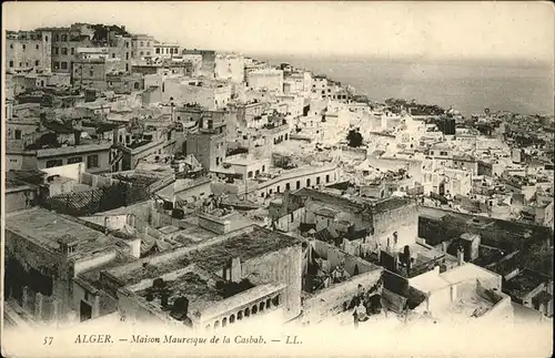 Alger Algerien Mauresque Casbah / Algier Algerien /