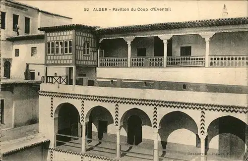 Alger Algerien Pavillon du Coup Eventail / Algier Algerien /