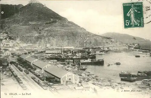 Oran Algerie Port Kat. Oran