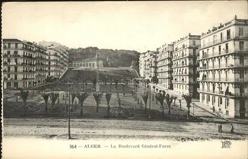 Alger Algerien Boulevard General Farre / Algier Algerien /