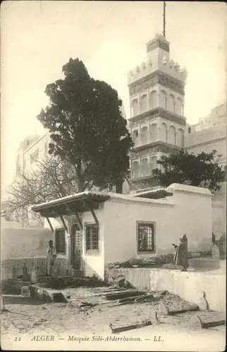 Alger Algerien Mosquee Sidi Abderrhaman / Algier Algerien /