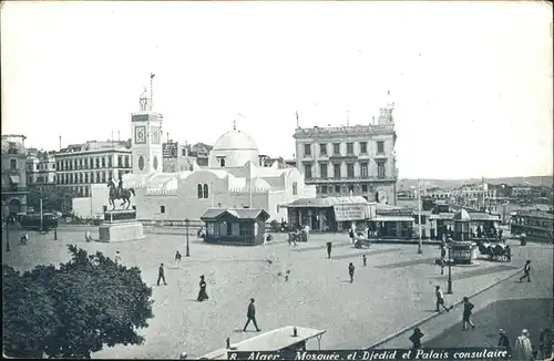 Alger Algerien Mosquee Djedid Palais Consulaire / Algier Algerien /