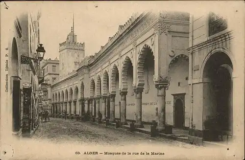 Alger Algerien Mosquee de la Rue de Marine / Algier Algerien /