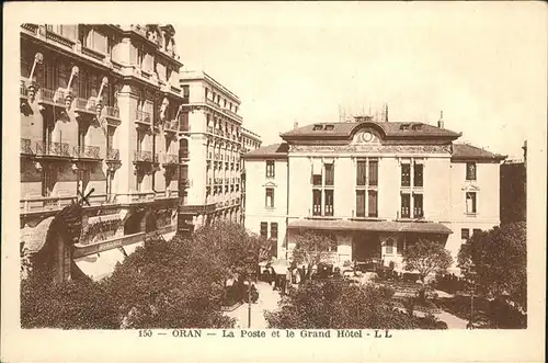 Oran Algerie Poste Grand Hotel Kat. Oran