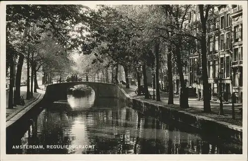 Amsterdam Reguliersgracht Kat. Amsterdam