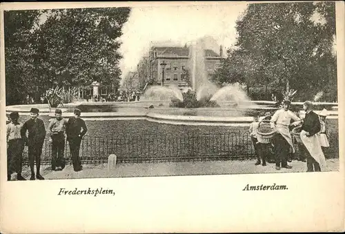 Amsterdam Frederiksplein Kat. Amsterdam