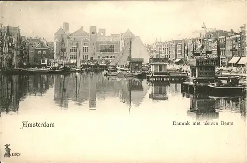 Amsterdam Damrak Beurs Kat. Amsterdam