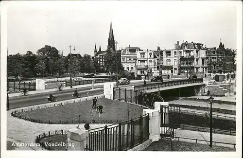 Amsterdam Vondelbrug Kat. Amsterdam