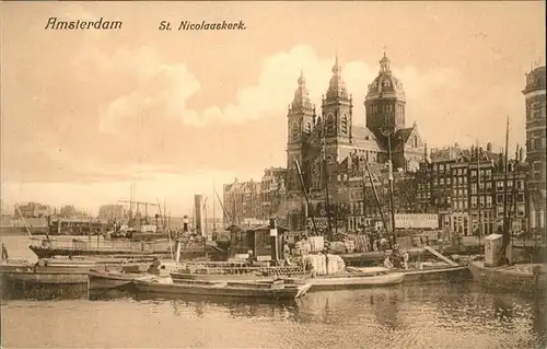 Amsterdam St Nicolaaskerk  Kat. Amsterdam