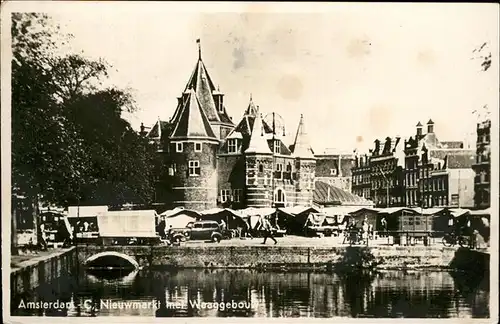 Amsterdam Nieuwmarkt Waaggebau  Kat. Amsterdam